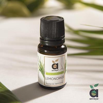 Anveya Lemongrass Essential Oil 15 ml - Essential Oils