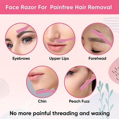 Vega Eyebrow Shaper Set, Pink 2's - Face Brush