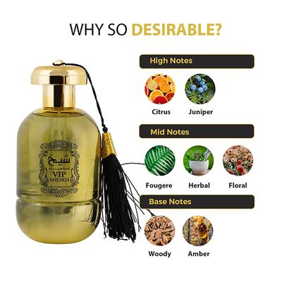 RIHANAH Vip Sheikh EDP Perfume for Men & Women 100 ml - Perfumes (Edt/Edp)
