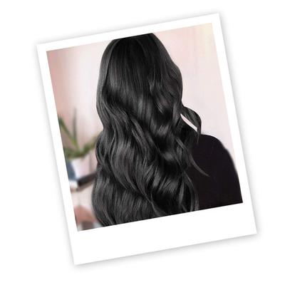 Fashion Colour Hair Colour Spray, Black 150 ml - Hair Sprays & Mists