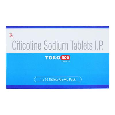 TOKO 500 Tablet 10's - Nootropics And Neurotrophics