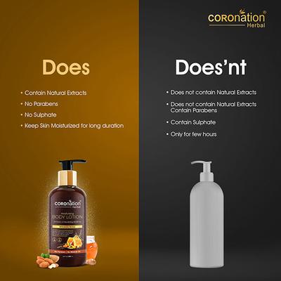 COROnation Herbal Almond and Honey Body Lotion 300 ml - Lotions & Creams