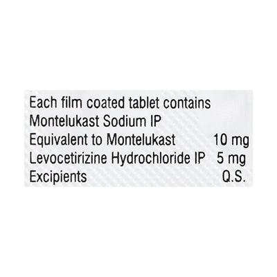 Respicure M 10/5mg Tablet 10'S - Asthma/COPD-Ast