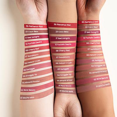 Charmacy Milano Stunning Longstay Liquid Lip Lipstick - Mocha Matt 01 5.6 ml - Liquid Lipsticks