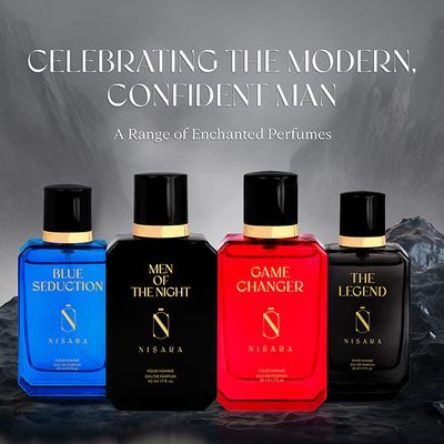 Nisara Men of The Night Perfume Long-Lasting Fragrance Chypre Musky Eau De Parfum 50 ml - Men Perfumes (Edt/Edp)