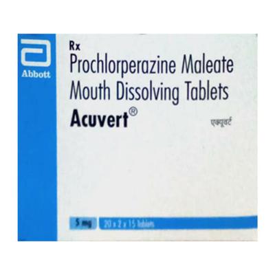 ACUVERT 5mg Tablet 15's - Vertigo-Ant
