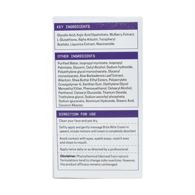 BRITE WITE Cream 30gm - Dry Skin-Emo