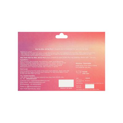 Miss Nails Mini Pro Some Sugar Please 6ml each 6's - Nail Polish