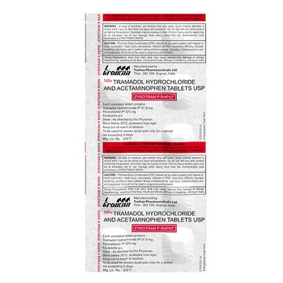 Zyrotram P Rapid Tablet 10'S - Pain relief-Ana
