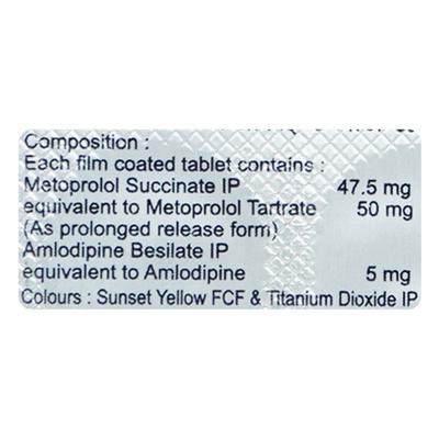 AMLOKIND BETA 50 Tablet 10's - Hypertension-Bet