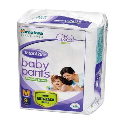 Himalaya Total Care Baby Pants (M) 9's - Diapers & Wipes