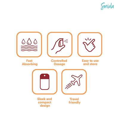 Saniola Hand Sani Passion Fruit 38 ml - Hand Sanitizer