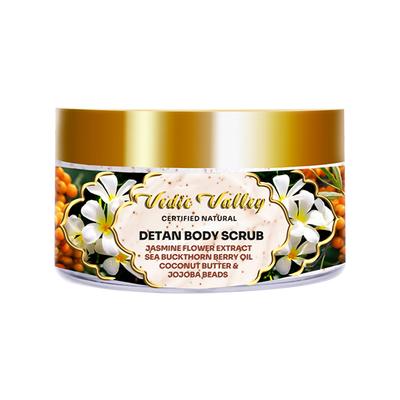 Vedic Valley Jasmine Body Scrub Certified Natural m 250 gm - Scrubs & Exfoliants