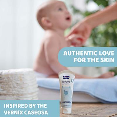 Chicco 4In1 Nappy Cream Natural Sensation 100 ml - Rash Creams