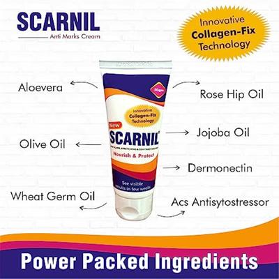 Scarnil Cream 50 g - Wound/Burns