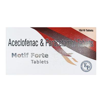 MOTIF FORTE Tablet 10's - Pain relief-Nsa