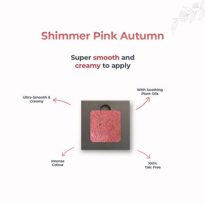 DISGUISE Satin Smooth Eyeshadow Squares, Shimmer Pink Autumn 206 4.5 gm - Eyeshadow, Bases & Primers