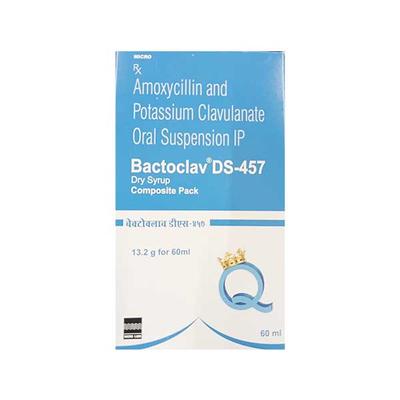 BACTOCLAV DS 457 Dry Syrup 60ml - Bacterial Infections-Pen