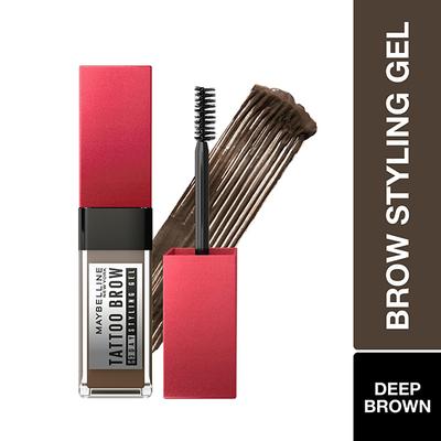 Maybelline Tattoo Brow 3 Day Styling Brow Gel Deep Brown 6ml - Eyebrow Pencils & Enhancers