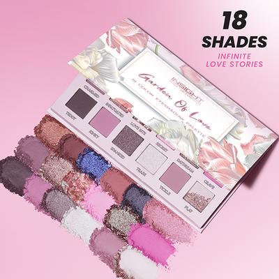 Insight Cosmetics Garden of Love 40 gm - Eye Shadow Palettes
