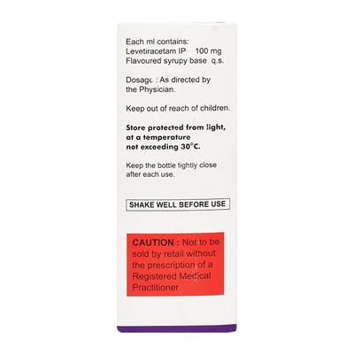 Levacetam Syrup 100ml - Epilepsy/Convulsion-Ant