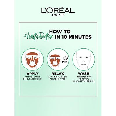 L'Oreal Paris Pure Clay Mask - Exfoliate and Refine Pores 1's - Face Packs