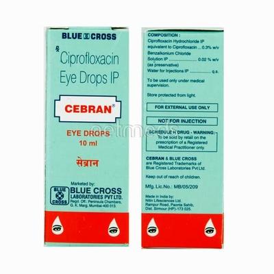 Cebran Eye Drops 10ml - Bacterial Infections-Qui