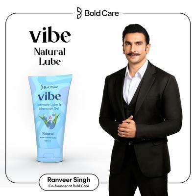 Bold Care Vibe Intimate Lube & Massage Gel Natural 100 ml - Flavoured Lubes