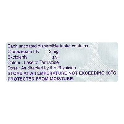 Clonotril 2mg Tablet 15'S - Anxiety-Anx