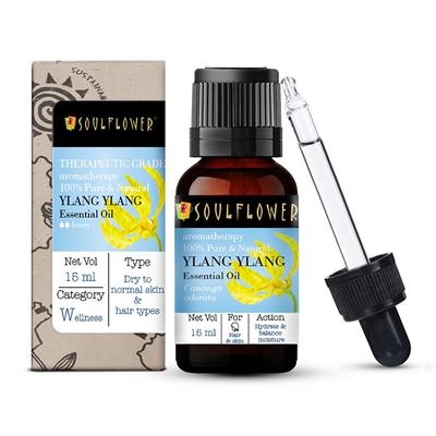 Soulflower Ylang Ylang Essential Oil 15 ml - Essential Oils