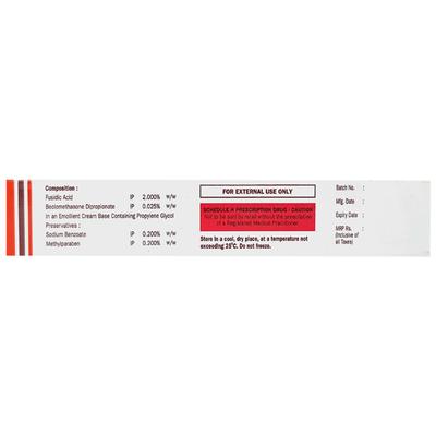 Fudic Bnf Cream 10gm - Skin Infections-Toa