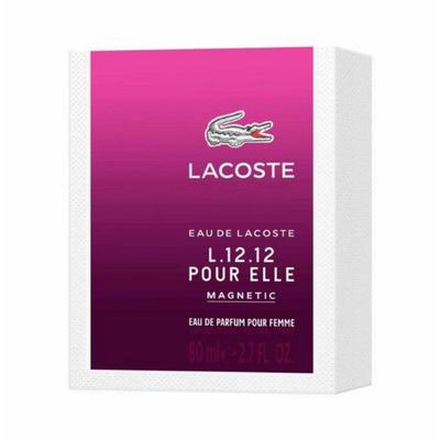 Lacoste L.12.12 Pour Elle Magnetic Eau De Toilette 80 ml - Men Perfumes (Edt/Edp)