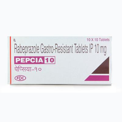 Pepcia 10mg Tablet 10'S - Ulcer/Reflux/Flatulence-Aaa