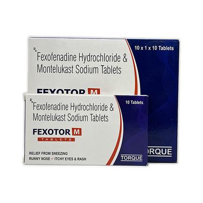 FEXOTOR M Tablet 10's - Allergies-Ant