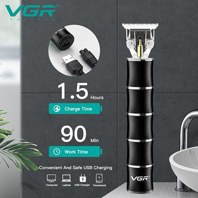 VGR V-193 Trimmer 90 min Runtime 4 Length Settings (Black) 1's - Trimmers