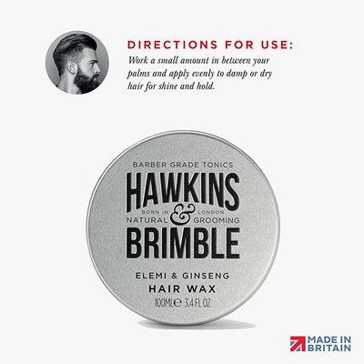 Hawkins & Brimble Molding-Hair Wax 100 ml - Hair Gels & Waxes