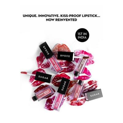 Sugar Cosmetics Air Kiss Powder Lipstick 01 Mocha Mousse 2 gm - Lipsticks