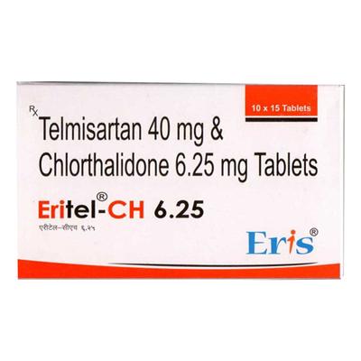 ERITEL CH 6.25 Tablet 15's - Hypertension-Ang