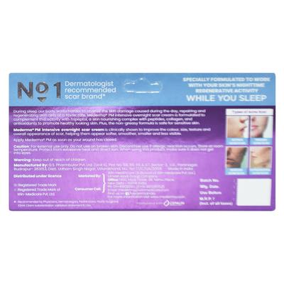 MEDERMA PM INTENSIVE OVERNIGHT SCAR Cream 10gm - Anti-Scar