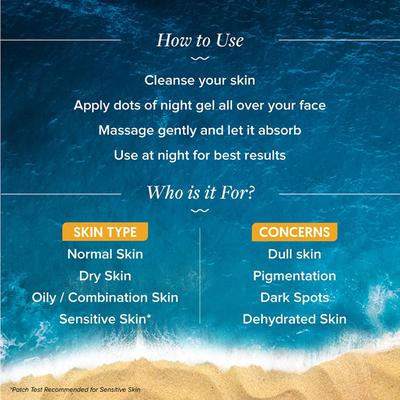 Aqualogica Glow Plus Mousse Night Gel 50 gm - Night Cream