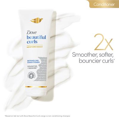 Dove Beautiful Curls Detangling Conditioner, Sulphate Free, No Parabens & Dyes 380 ml - Conditioners