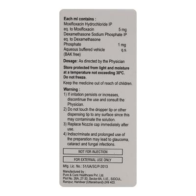 Moxoft D Eye Drops 5ml - Eye Infections-Eaa