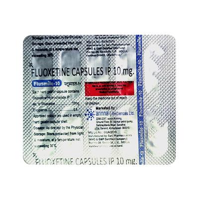 FLUSMILE 10mg Capsule 10's - Depression-Ant