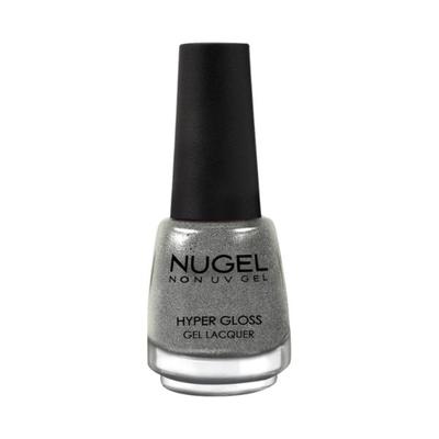Nugel GRAY SHINE 117 Non Uv Gel Hyper Gloss Nail Enamel 13 ml - Nail Polish