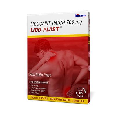 LIDO PLAST 700mg Patch 1's - Anaesthesia - Local-Ana