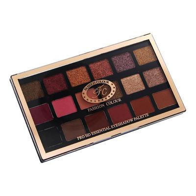Fashion Colour Pro HD Essential Eyeshadow Palette ES18 , Shade 01 14gm - Eyeshadow, Bases & Primers