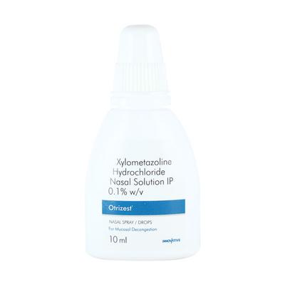 OTRIZEST 0.1% Nasal Spray 10ml - Nasal Congestion-Nas