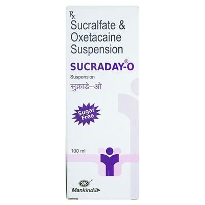 Sucraday O Sugar Free Suspension 100ml - Ulcer/Reflux/Flatulence-Aaa