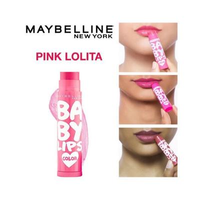 Maybelline New York Lips Lip Balm Pink Lolita 4 gm - Lip Balms