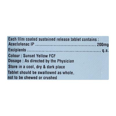 ACSIS SR Tablet 10's - Pain relief-Nsa